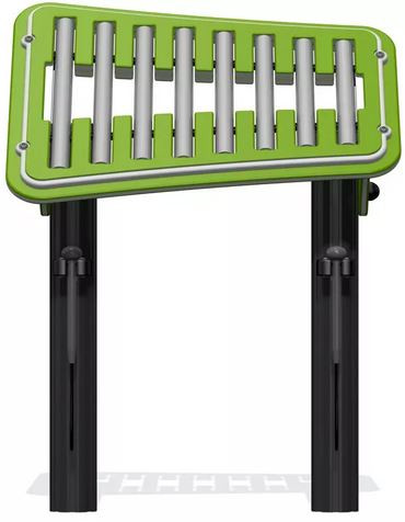 Instrument dzwonki na plac zabaw FIVTUBE45-AL-WP