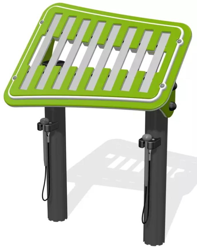 Instrument muzyczny dla dzieci dzwonki FIVFLATLOW45-AL-WP