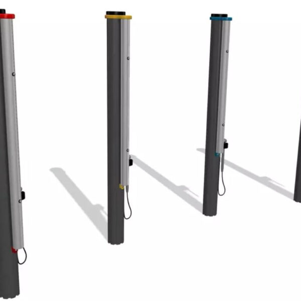 Muzyczne rury na plac zabaw FIVMC4-AL-WP