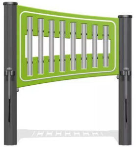 Muzyczne rury na plac zabaw FIVTUBE-AL-WP