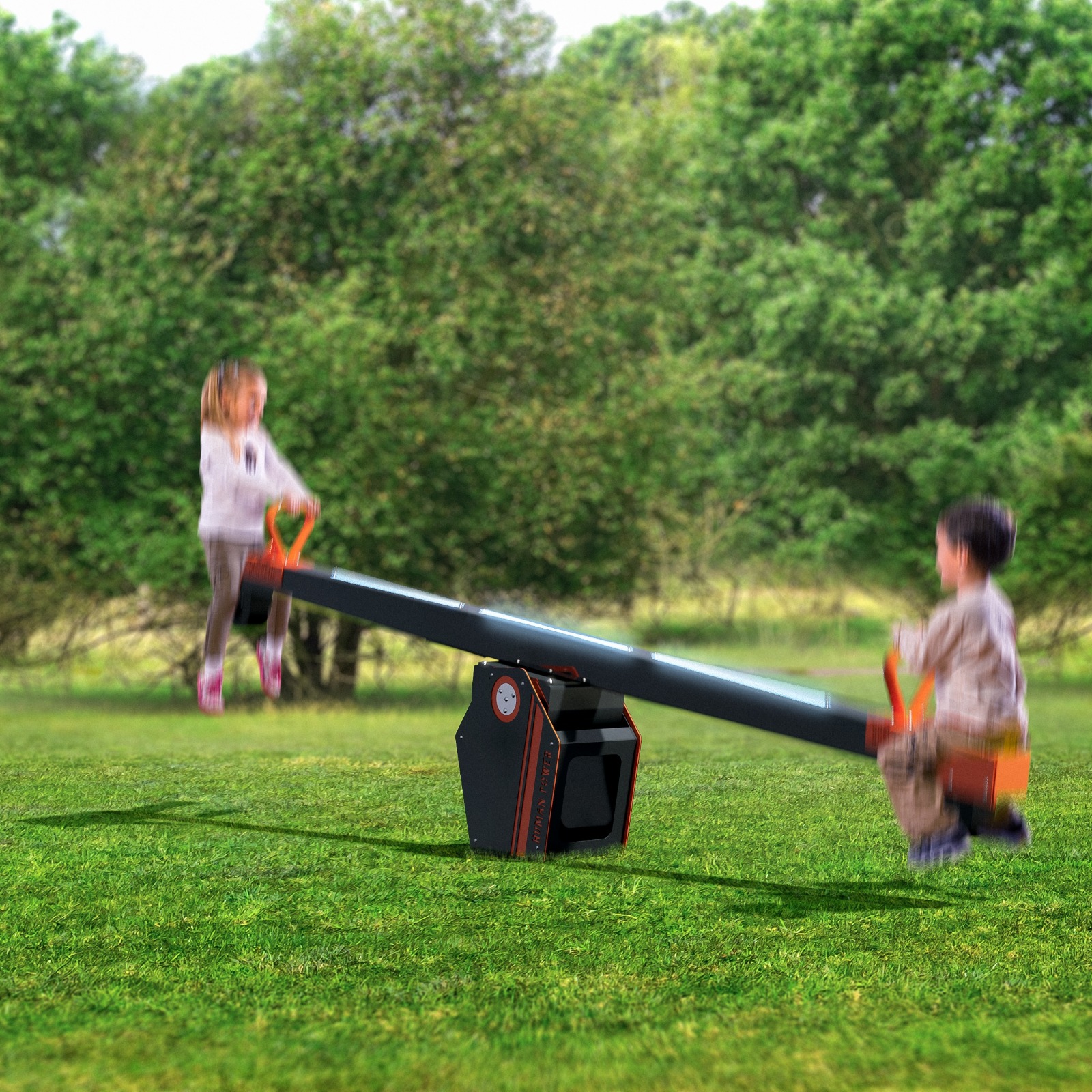 Interaktywna huśtawka KineticSeesaw-02 Interaktywna huśtawka KineticSeesaw-02