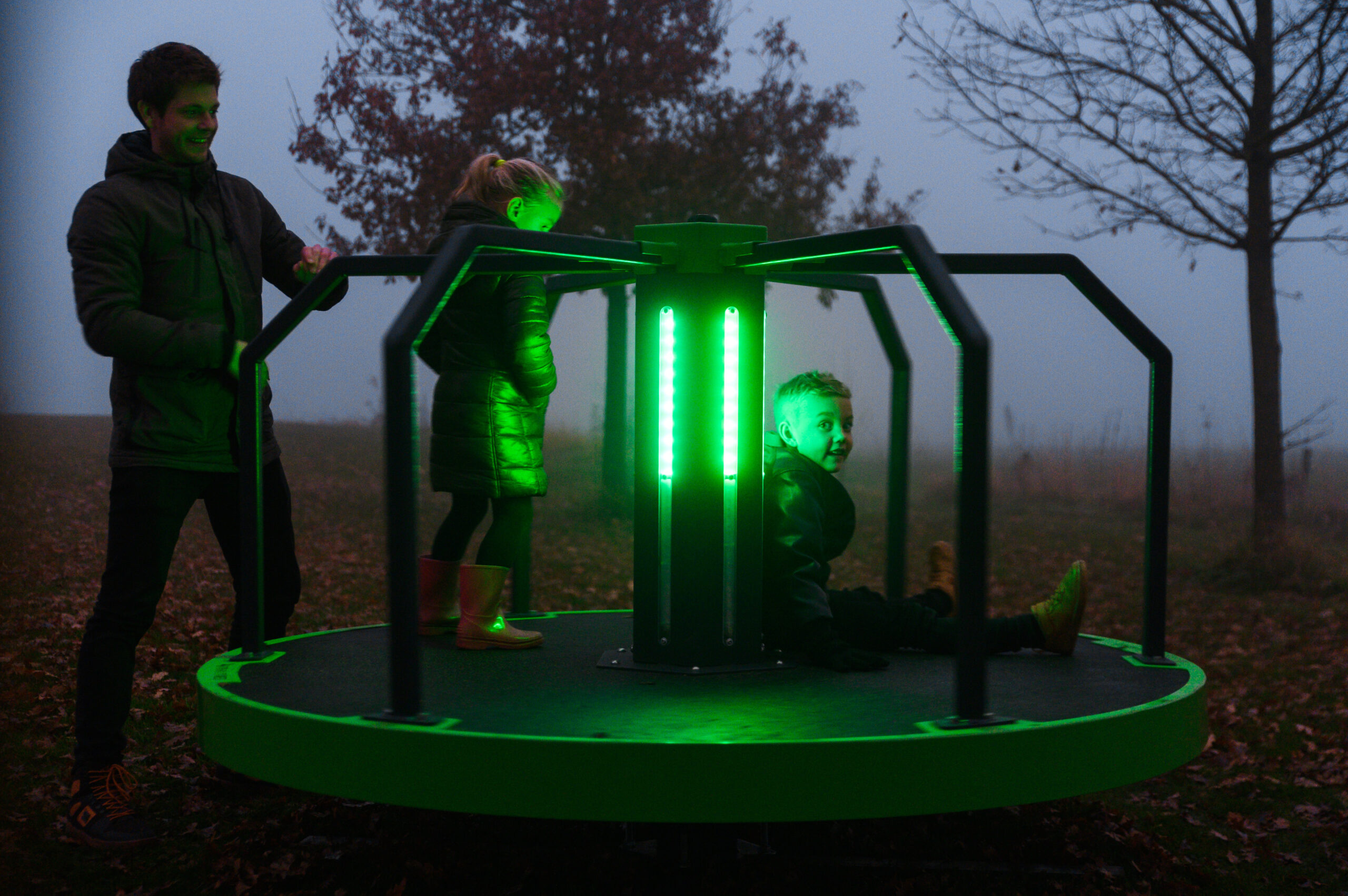 Interaktywna karuzela KineticSpinner-6 Interaktywna karuzela KineticSpinner-6