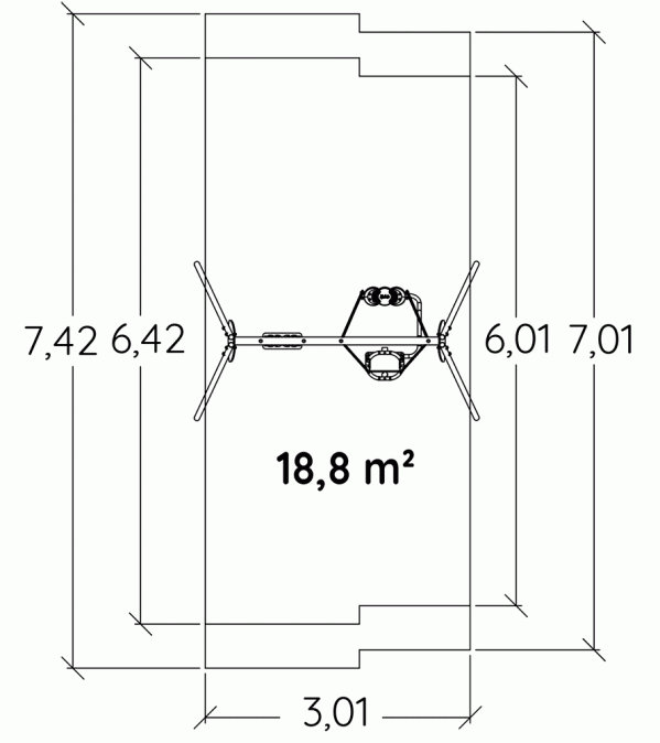 J438 RODZINNA HUŚTAWKA