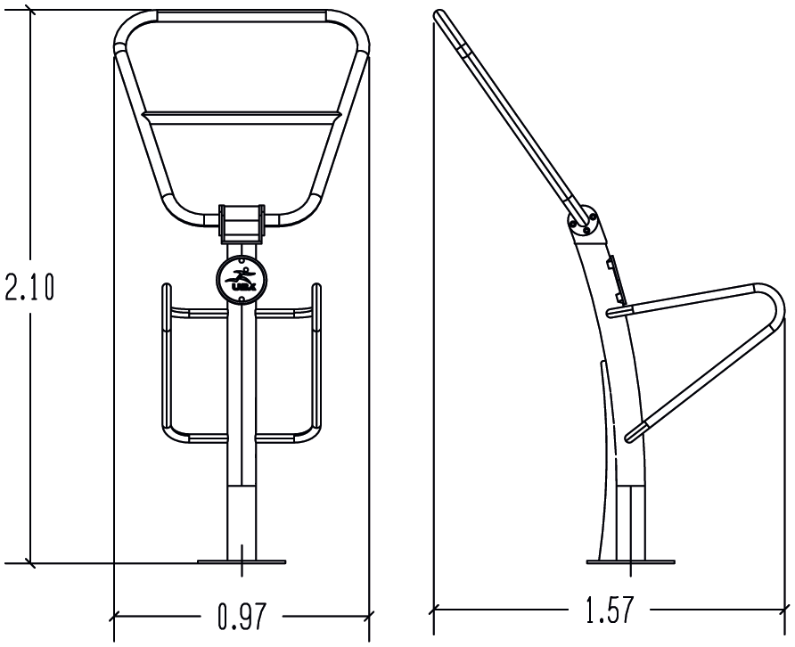Chin-up & dip Urbanix R37-UBX-224