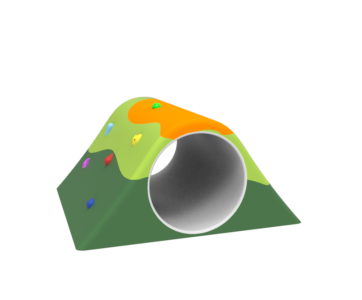 Gumowy tunel na plac zabaw