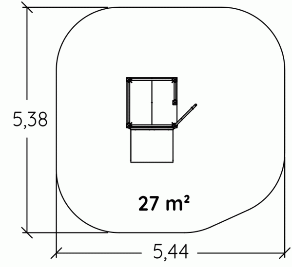 ZESTAW SPRAWNOŚCIOWY NINJA TRAILS - J5915